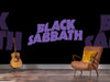 Rock Roll Black Sabbath Mural - Master of Reality