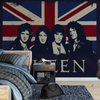 Rock Roll Queen Mural - Union Flag