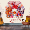 Rock Roll Queen Mural - Crest