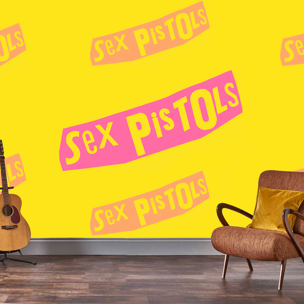 Rock Roll Sex Pistols Mural - Logo - Rock Roll Limited